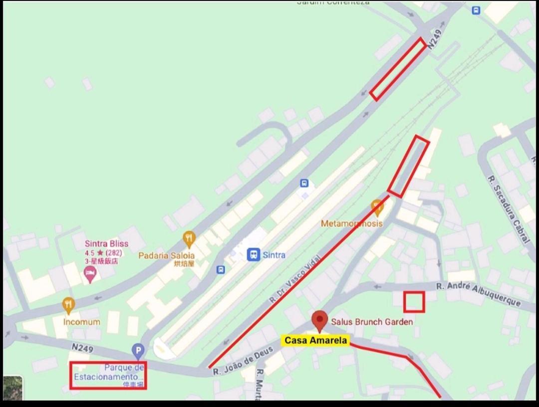 Apartament A Casa Amarela De Sintra Zewnętrze zdjęcie